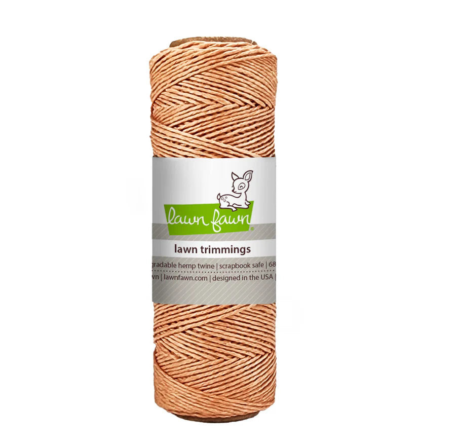 Lawn Fawn Canteloupe Hemp Twine