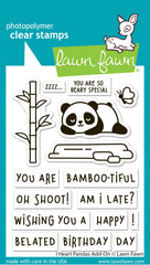 I Heart Pandas Add-on Stamp Set