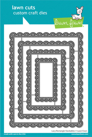Lacy Rectangle Stackables Dies