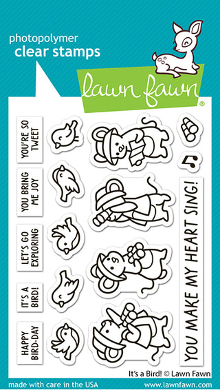 Lawn Fawn LF3668 Its A Bird Stamp Set for Card Making