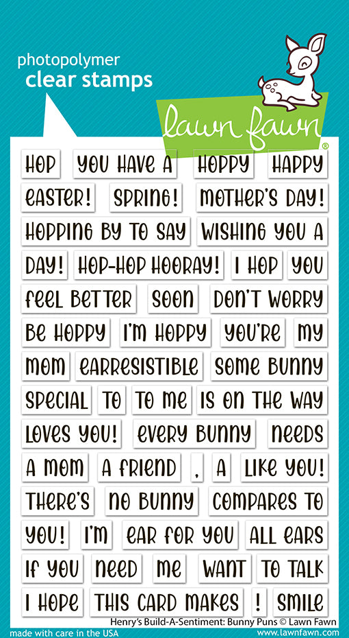 Henry's Build-a-Sentiment: Bunny Puns