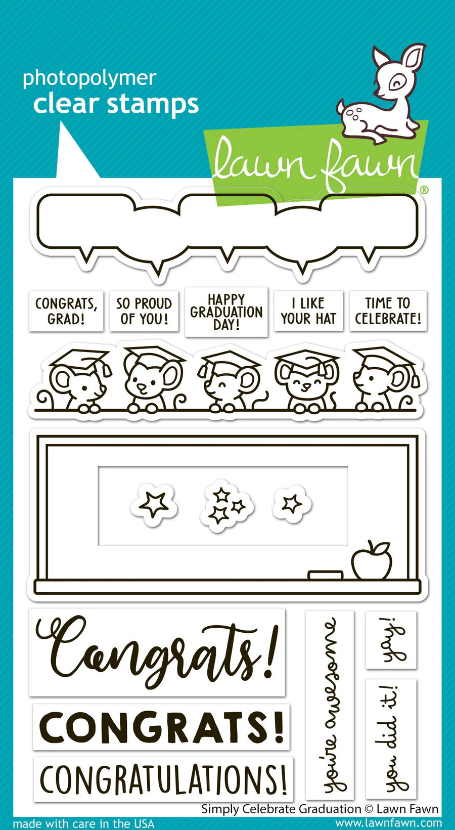 Simply Celebrate Graduation Stamp Set