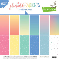 Gleeful Gradients 12x12 Patterned Paper Collection Pack