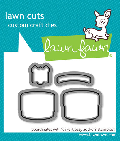 Cake it Easy Add-On Lawn Cuts Dies