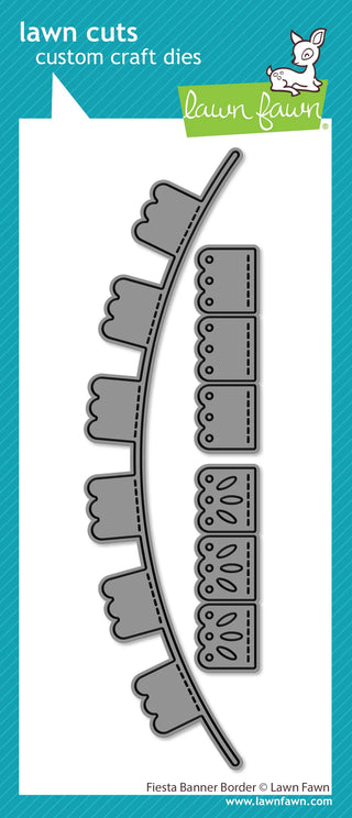 Lawn Fawn LF3808 Fiesta Banner Border Lawn Cuts Die
