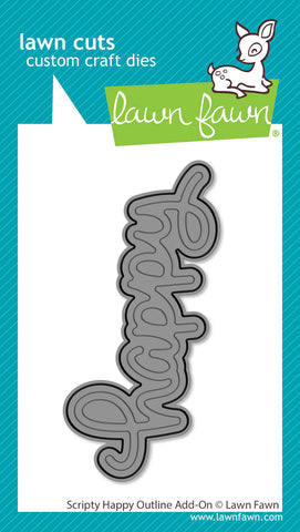 Scripty Happy Outline Add-On Shadow Die
