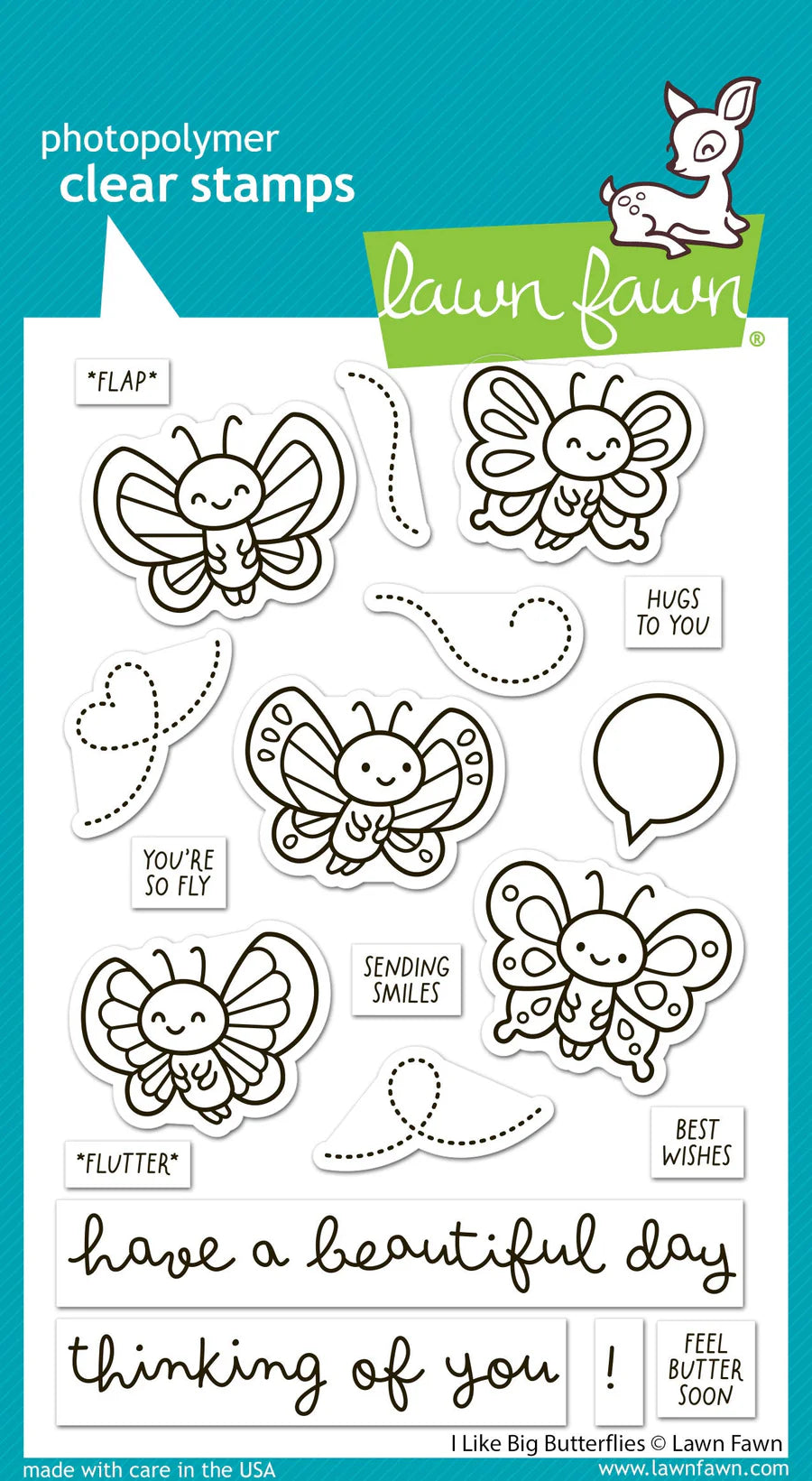 I Like Big Butterflies Stamp Set