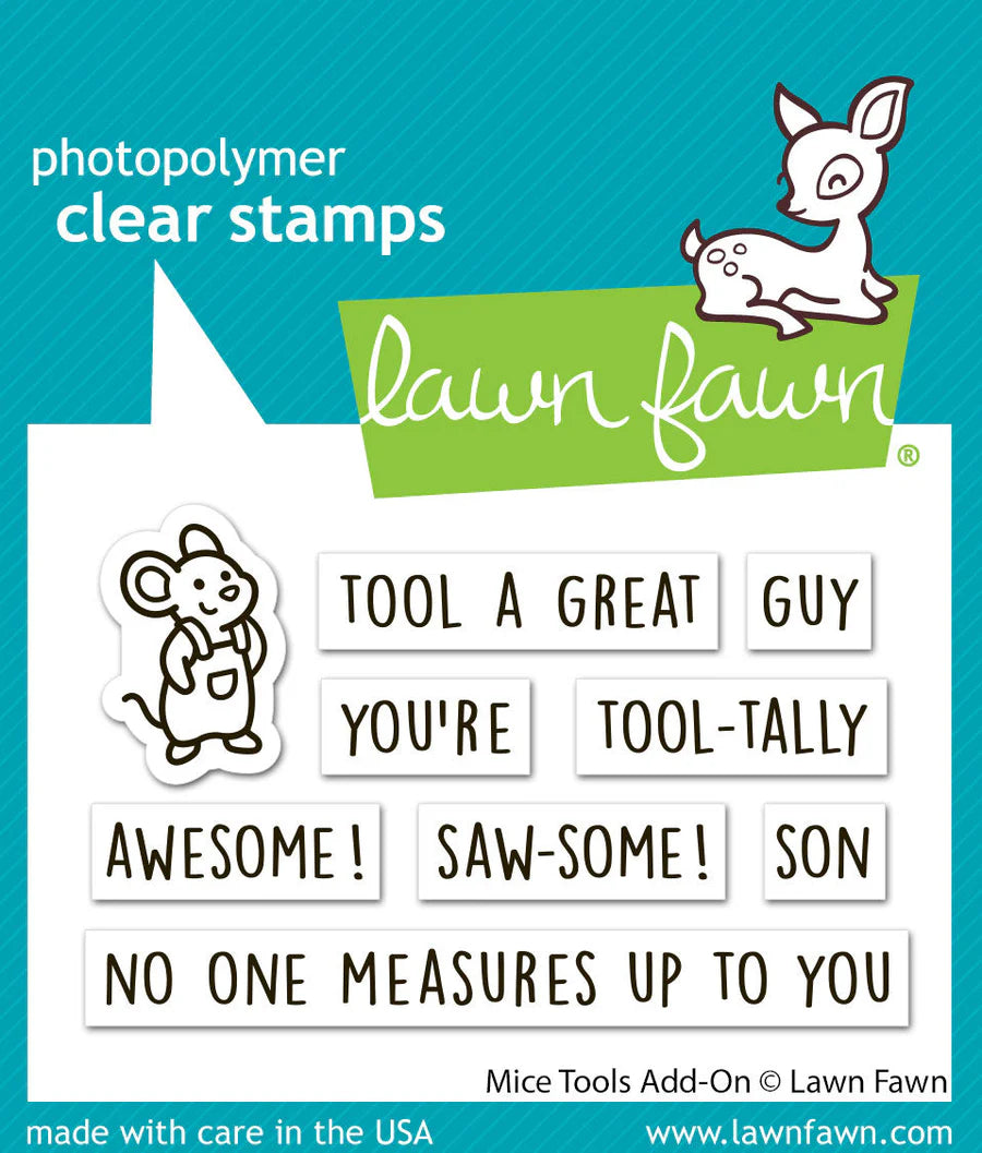 Mice Tools Add-On Stamp Set