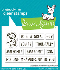 Mice Tools Add-On Stamp Set