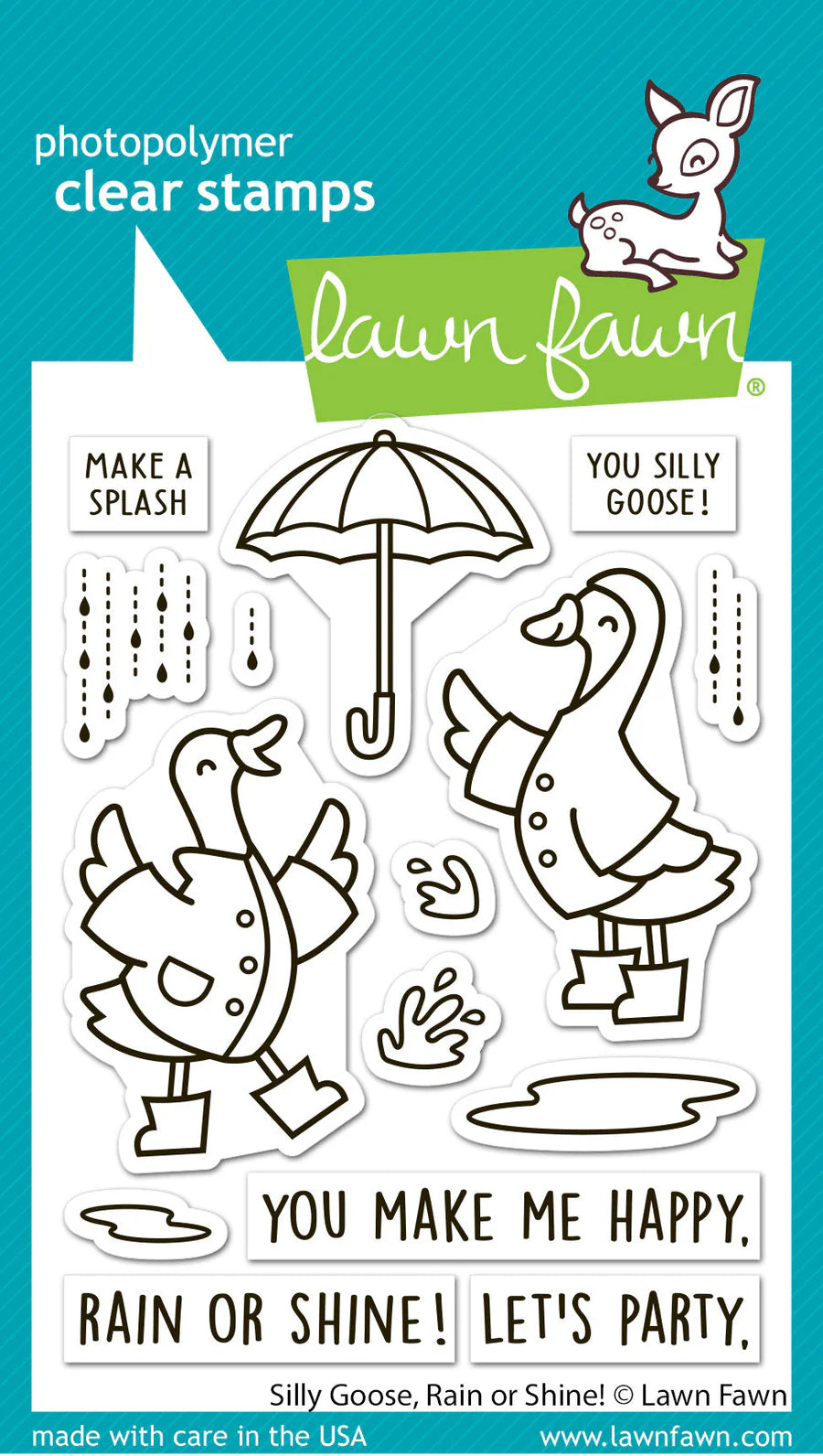 Silly Goose, Rain or Shine Stamp Set