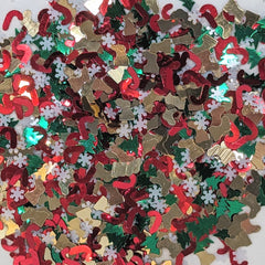 Retro Christmas Shaker Sequin Mix
