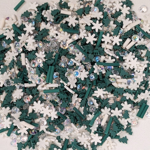 Snowy Pines Shaker Sprinkles Mix