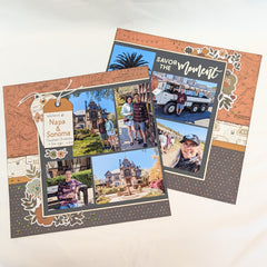 Here + There 2 Layout Starry Night Page Kit