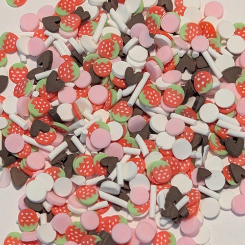 Strawberries & Chocolate Shaker Sprinkles Mix
