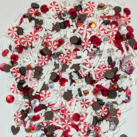 Peppermint Cocoa Shaker Sprinkles Mix
