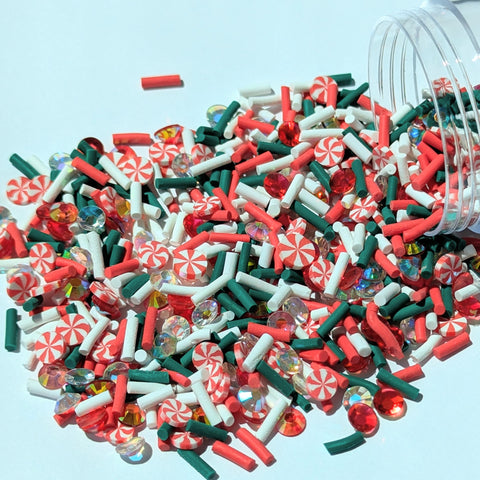 Christmas Candy Crush Shaker Sprinkles Mix