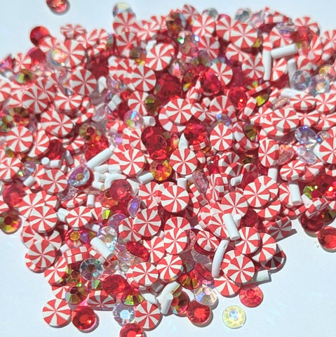 Peppermint Cheer Shaker Sprinkles Mix