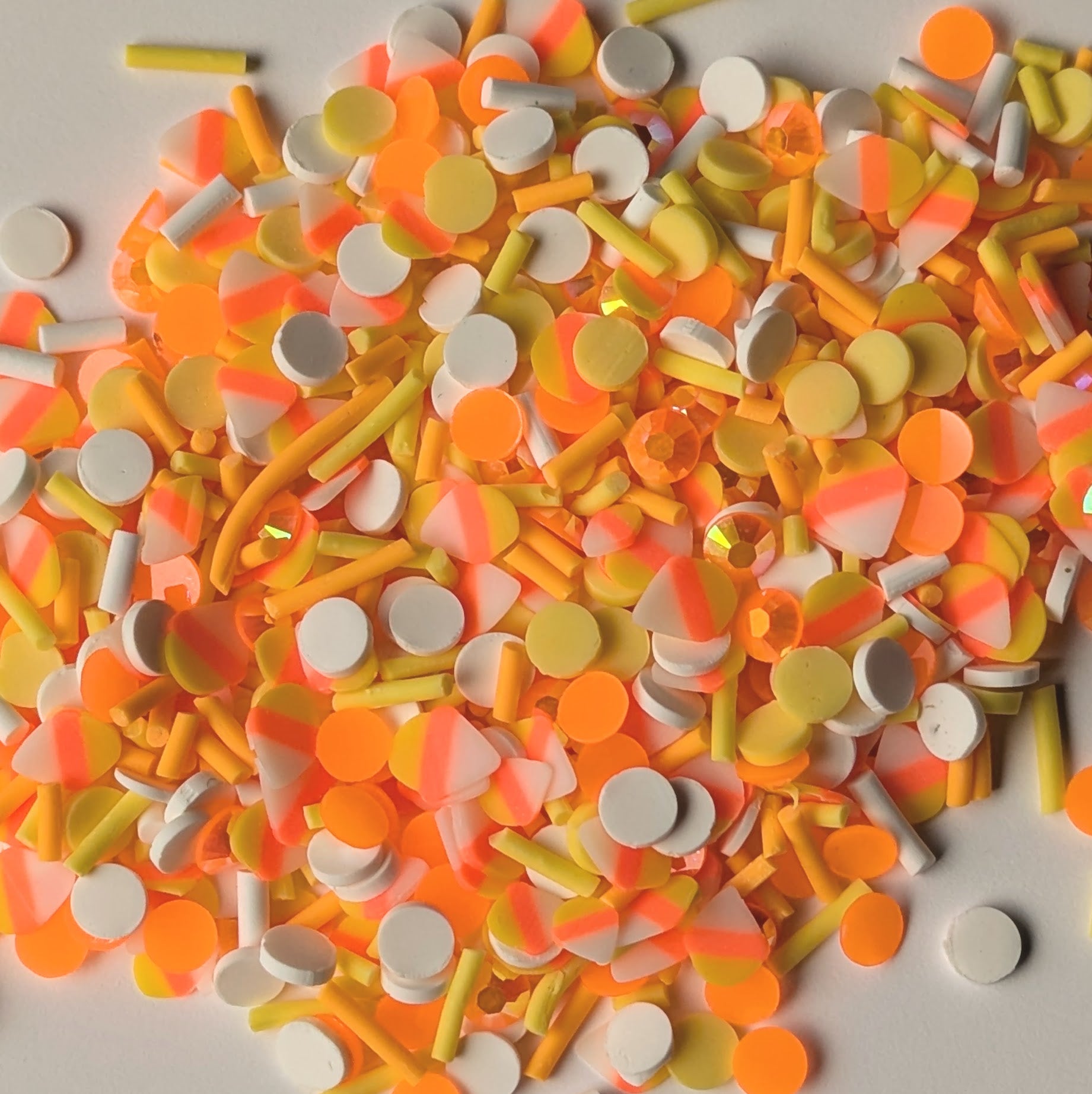 Candy Corn Pieces Shaker Sprinkles Mix