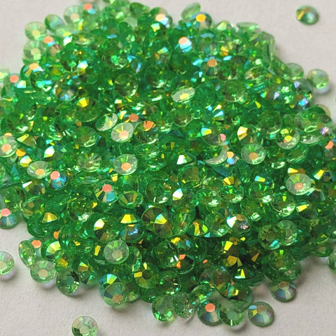Green Gem Shaker Pieces (Transparent)