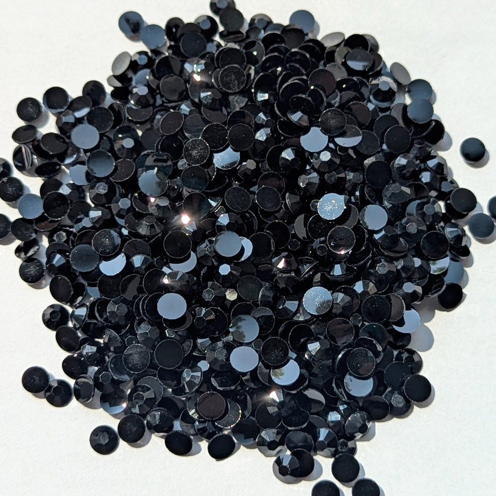 Black 4 & 5mm Gem Mix Shaker Sprinkles
