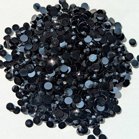 Black 4 & 5mm Gem Mix Shaker Sprinkles