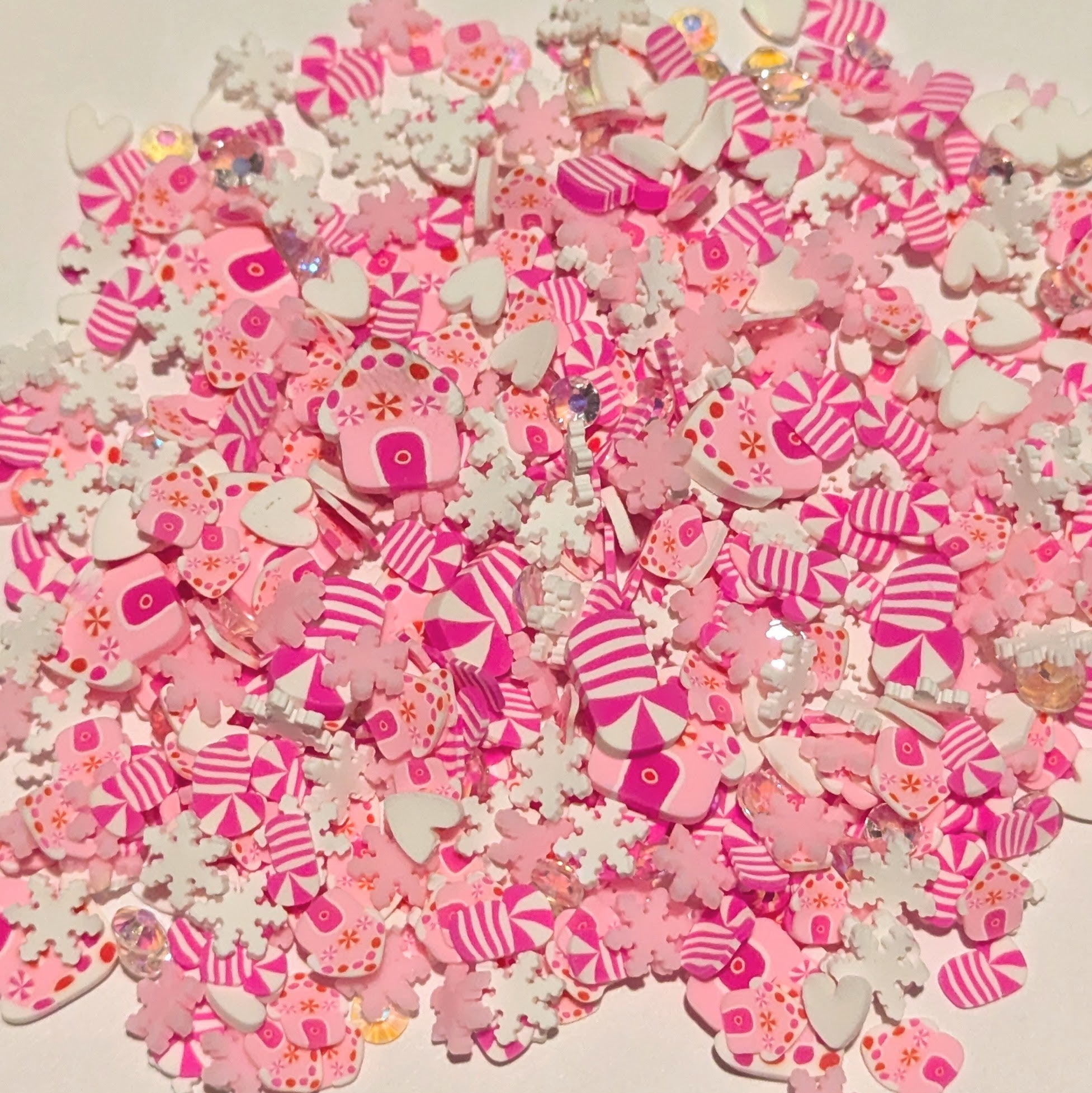 Dreaming of a Pink Christmas Shaker Sprinkles Mix