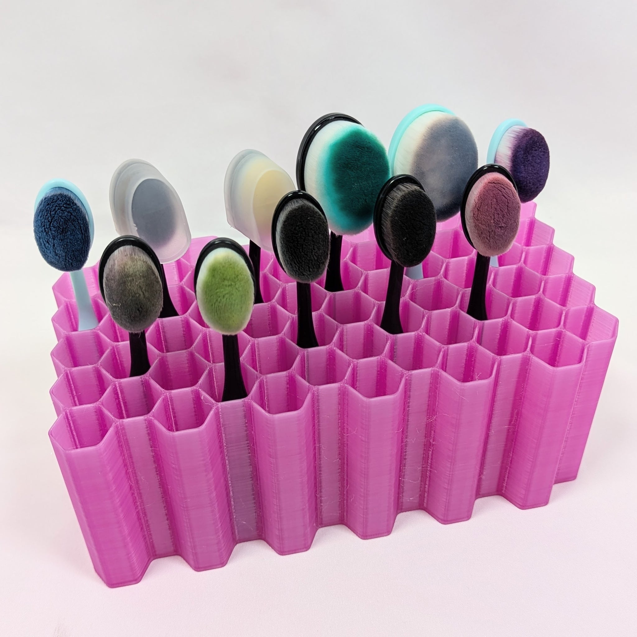 Hexagon Brush & Tool Holder Large, 60 Slot