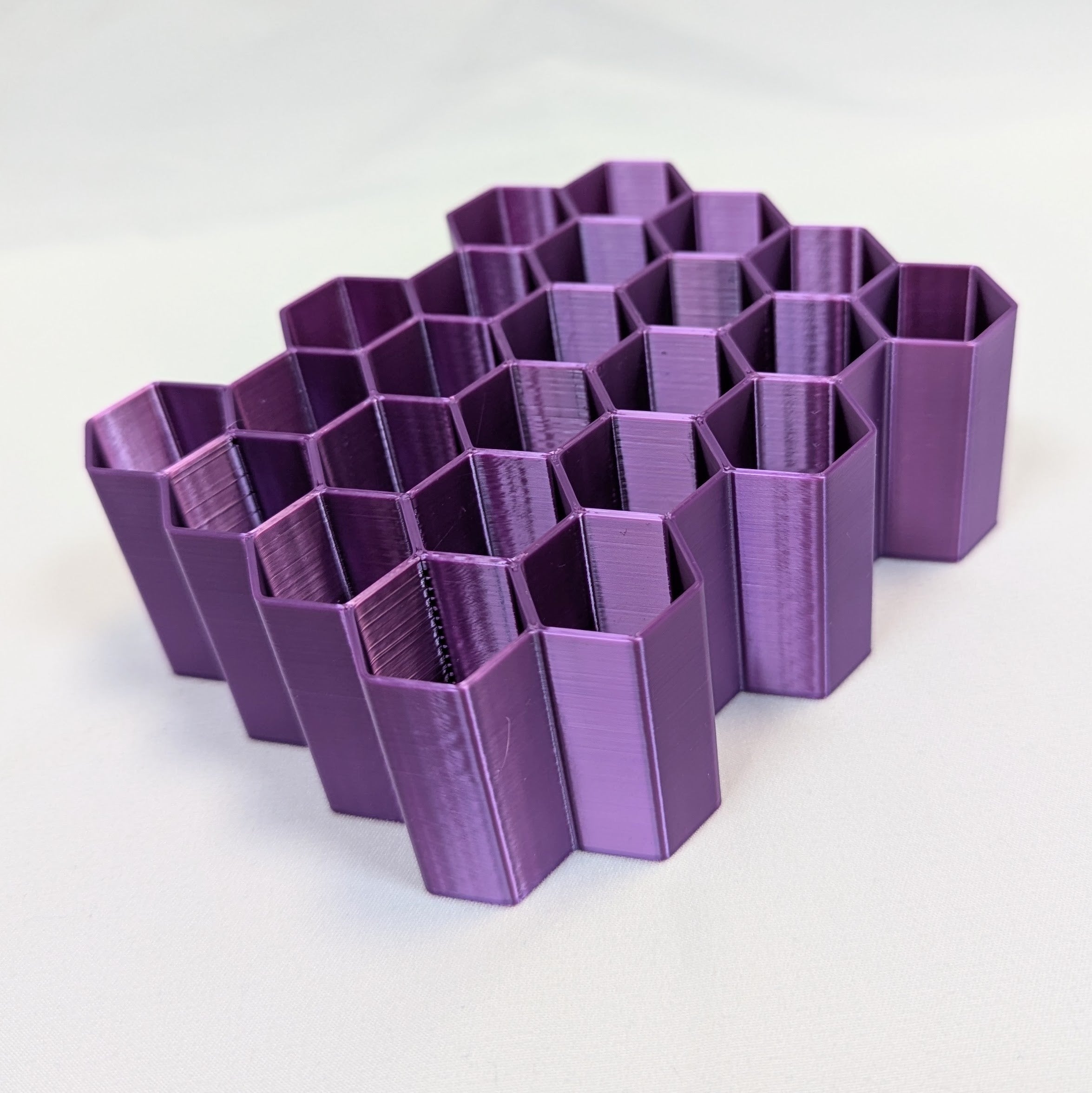 Short Hexagon Brush & Marker Holder