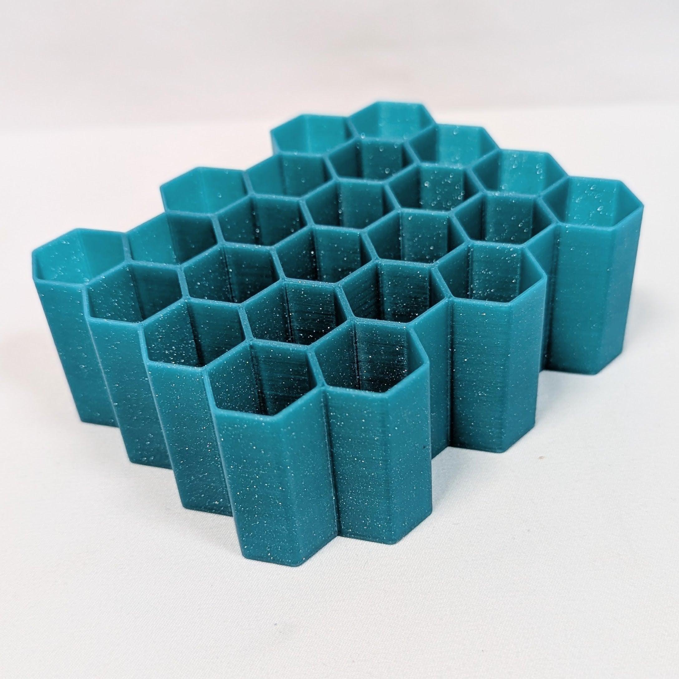 Short Hexagon Brush & Marker Holder