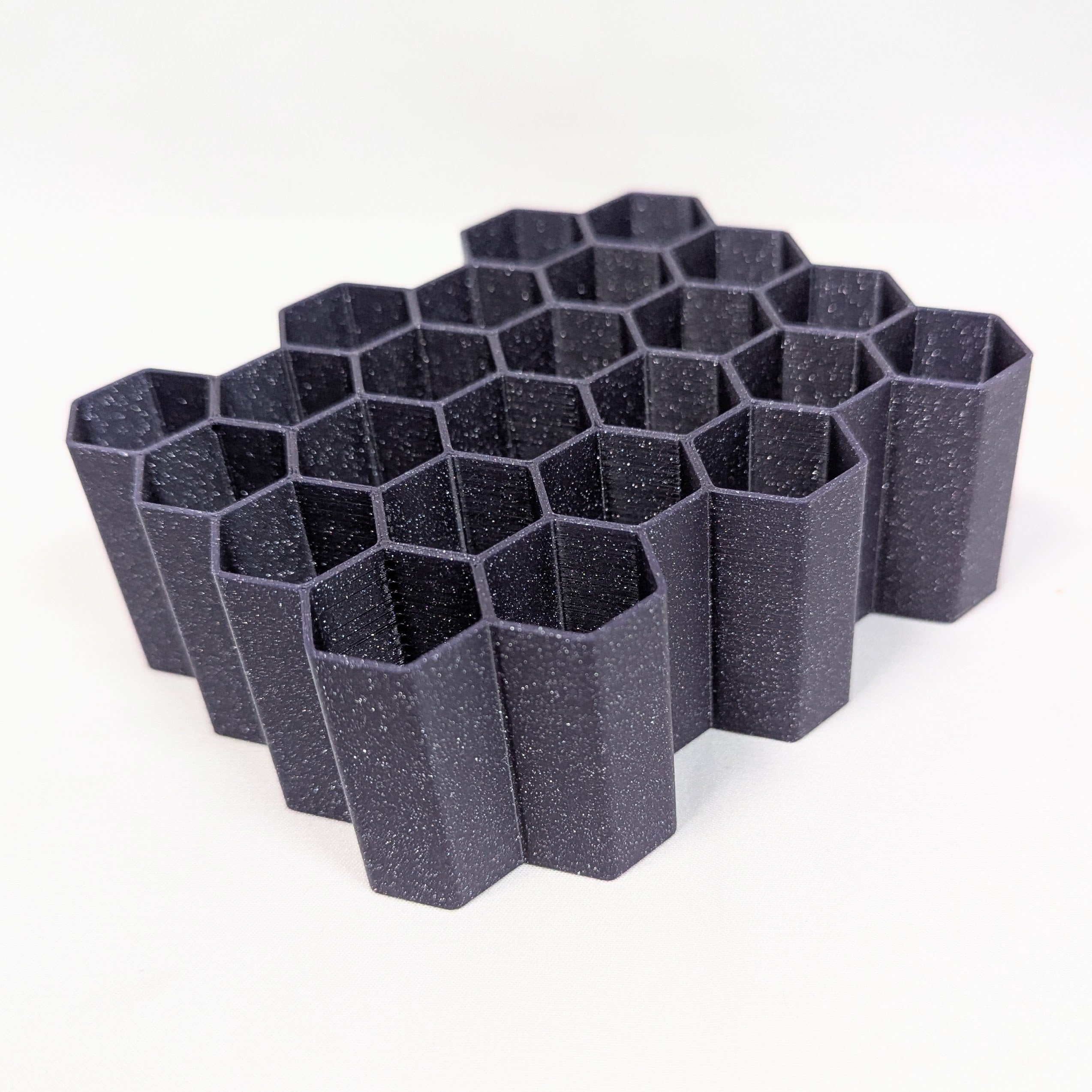 Short Hexagon Brush & Marker Holder