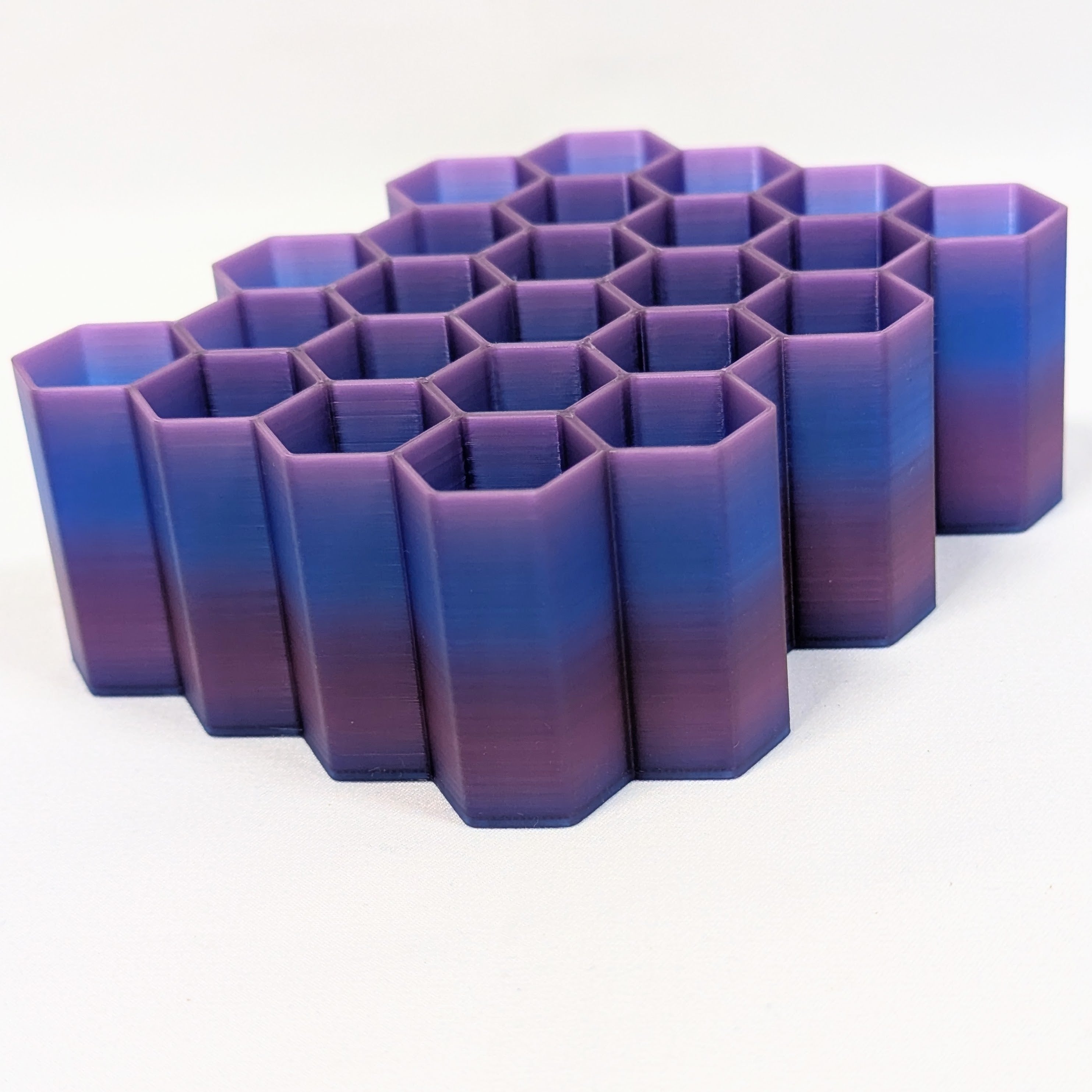 Short Hexagon Brush & Marker Holder