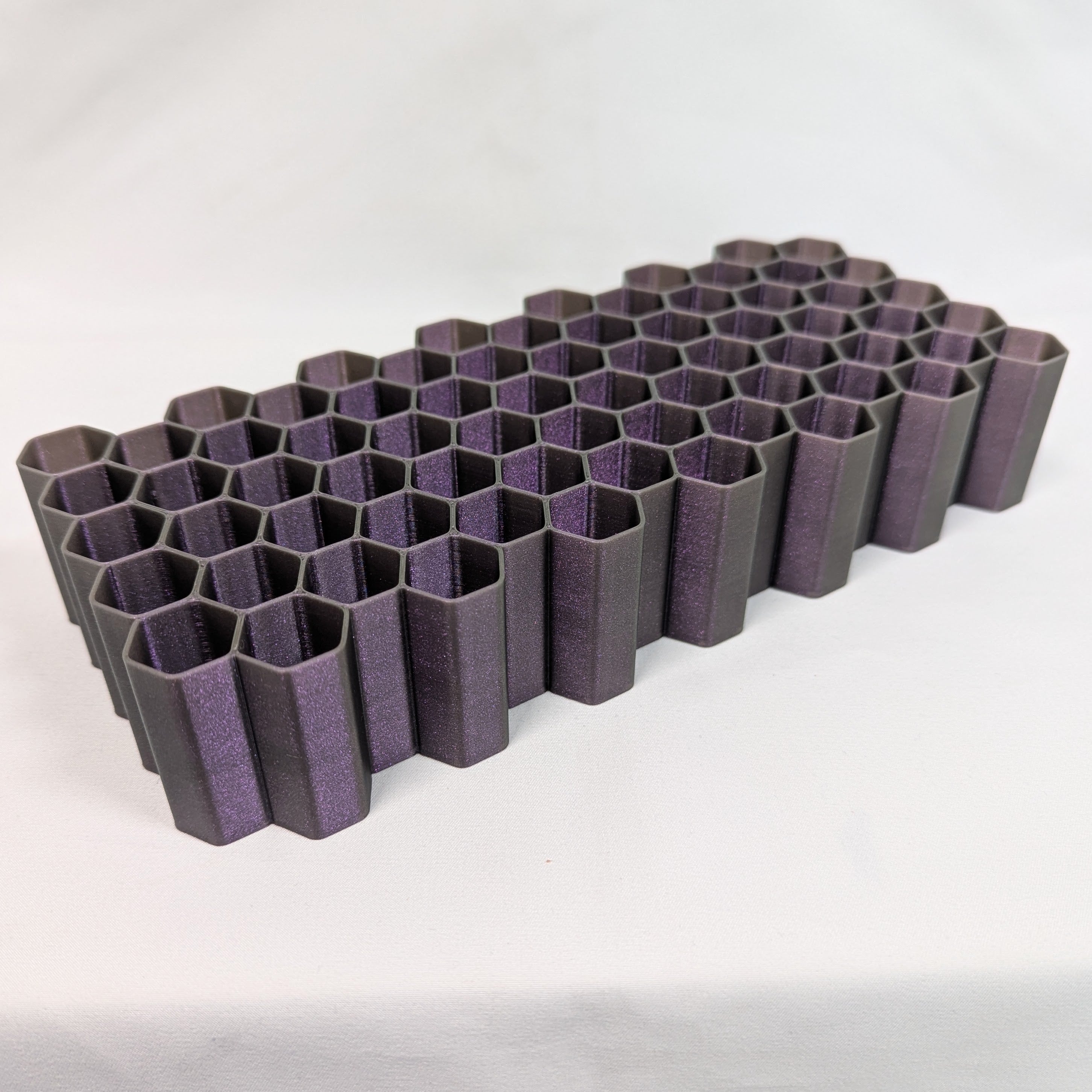 Short Hexagon Marker & Brush Holder Large, 70 Slots