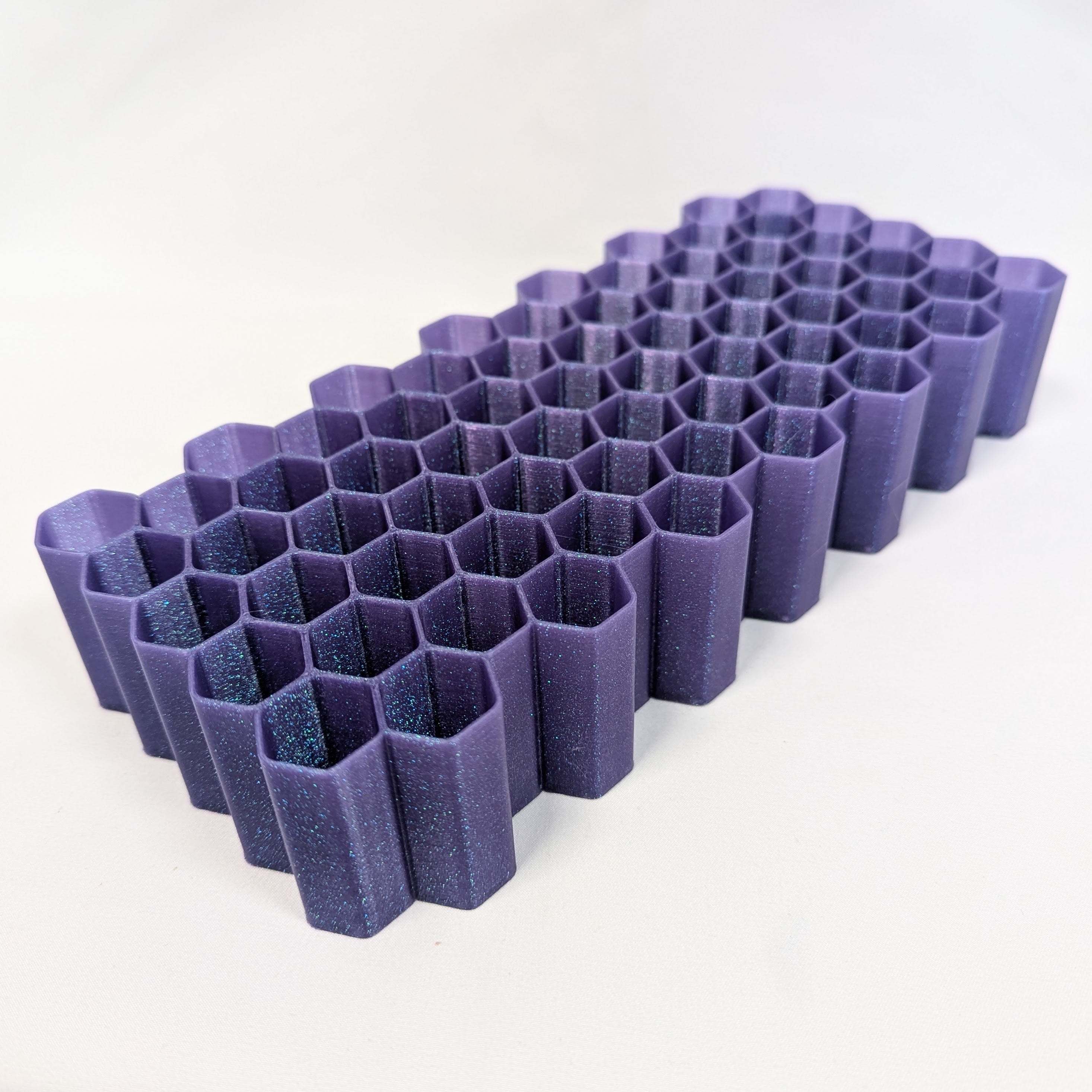 Short Hexagon Marker & Brush Holder Large, 70 Slots
