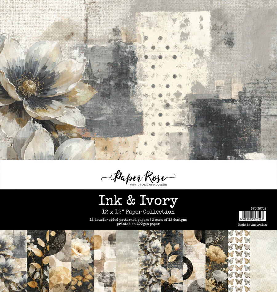 Ink & Ivory 12x12 Paper Collection
