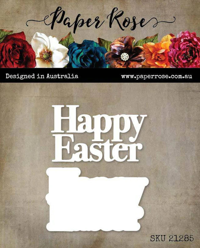 Happy Easter Chunky Layered Metal Cutting Die