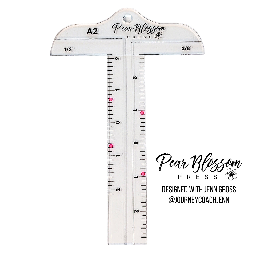 Pear Blossom Press Card Maker's A2 T-Square for Card Making