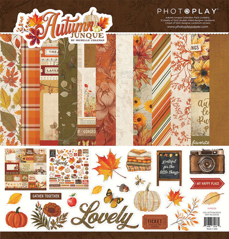Autumn Junque 12x12 Collection Pack