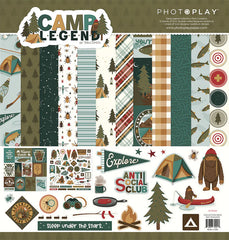 Camp Legend 12x12 Paper Pack Collection