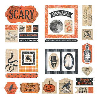PhotoPlay Halloween Junque Ephemera Die Cut Pack