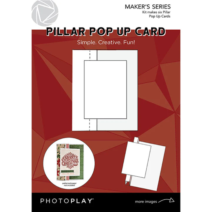 PhotoPlay Pillar Pop Up Card Base for Interactive Card Making