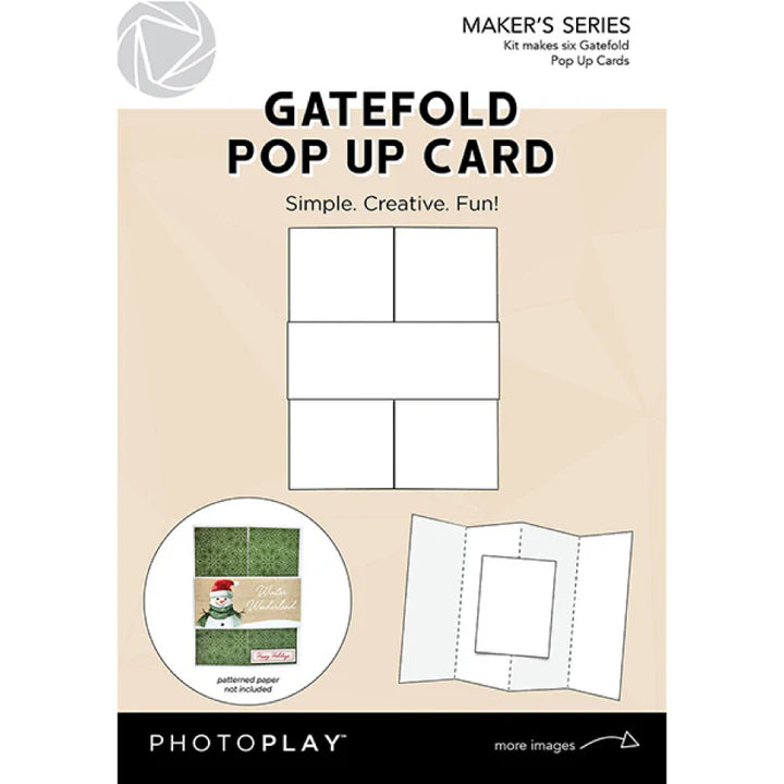 PhotoPlay Pop Up Card Base for Interactive Card Making