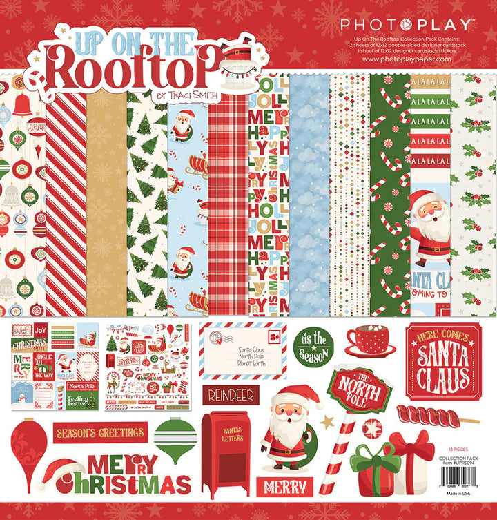 PhotoPlay Up on the Rooftop 12x12 Collection Pack for Scrapbooking