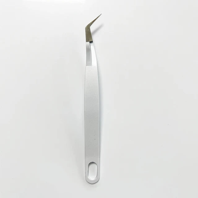 Reverse Grip Tweezers, Stainless Steel