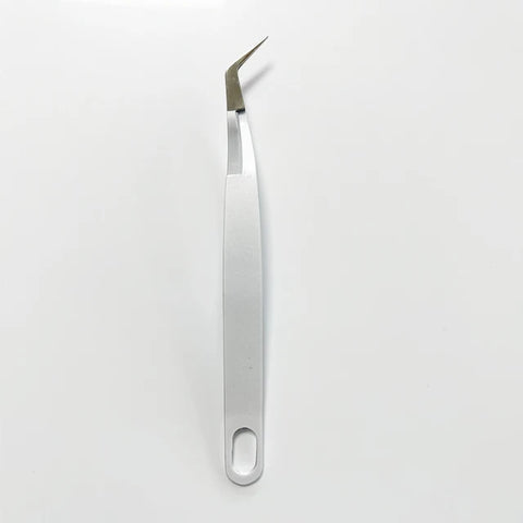 Reverse Grip Tweezers, Stainless Steel