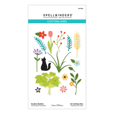 GARDEN BUILDER ETCHED DIES FROM THE COUNTRY ROAD COLLECTION BY ANNIE WILLIAMS