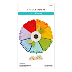 Stitched Petal Bloom Etched Dies