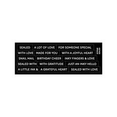 Subsentiments Sealed Diecut