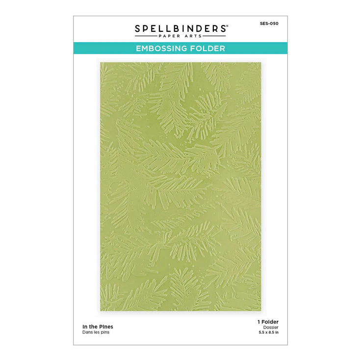 In the Pines Embossing Folder