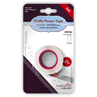 Scrapbook Adhesives Crafty Power Tape Refill