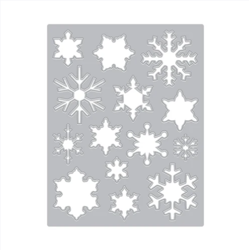 Snowflake Patterned Cover Plate Die